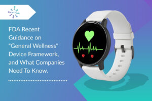 FDA general wellness device guidance 2026 illustrated with wearable health smartwatch